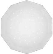 Nowoczesny biały plafon - K124 C1-H69