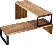 Półka kuchenna narożna, drewno akacjowe, Vali, WENKO