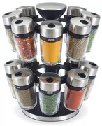 Cole&Mason - Obrotowy stojak z przyprawami MASTER 17 szt.
