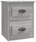 Szafka nocna ścienna szary dąb sonoma E3-L71