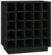 Czarna klasyczna szafka na wino Z8-F30