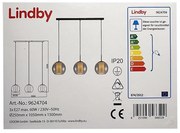 Lindby - Żyrandol na lince YELA 3xE27/60W/230V