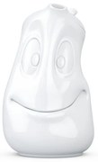 Biały roześmiany porcelanowy dzbanek do herbaty 58products, 1,2 l