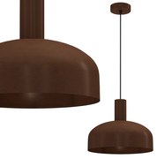 Lampa wisząca VISBY CZEKOLADOWY 1xE27
