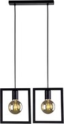 Podwójna geometryczna lampa wisząca - S097 B9-R38