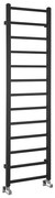 Sapho - Grzejnik łazienkowy METRO DOS 323 W 40x150 cm matowa czerń