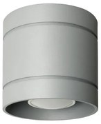 Metalowa lampa sufitowa E569-Diega - popiel