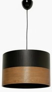 Lampa wisząca TM122 czarny, brązowy