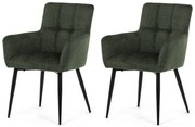 Zestaw krzeseł do jadalni DCH-P3146 GRN2, 2 szt.