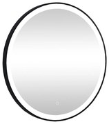 Okrągłe lustro łazienkowe z podświetleniem LED NUMEA - Dł. 80 cm