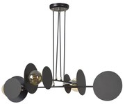 Żyrandol na lince IDEA 4xE27/15W/230V czarny
