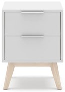 Biała szafka nocna Campus – Marckeric