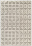 Dywan nowoczesny Perles Romby beżowo-kremowe 120 cm x 170 cm