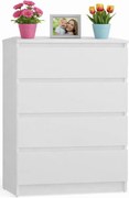 Biała skandynawska komoda 60 cm K3-B07