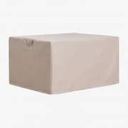 Pokrowiec Ochronny Na Zestaw Ogrodowy Otley Kremowa Tapioca & 130 X 101 Cm - Sklum