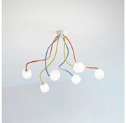 Ideal Lux - LED Elastyczna Żyrandol natynkowy OCTOPUS 6xG9/3W/230V kolorowa