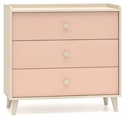 Komoda dziecięca MELLY 06 różowa ML MEBLE