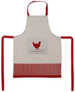 Fartuch kuchenny POULETTE, bawełniany, 60 x 80 cm