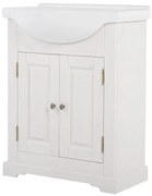 Biała szafka umywalkowa stojąca T3-N34
