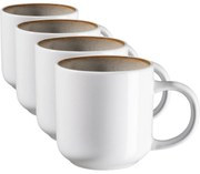 Mäser Zestaw kubków do kawy Lunaria Brown 360 ml, 4 szt.