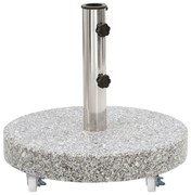 Okrągła granitowa podstawa pod parasol ogrodowy H2-Z54