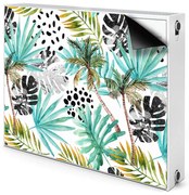 Magnes dekoracjny na kaloryfer Palmy i liście