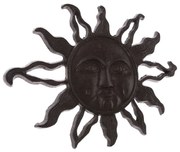 Żeliwna dekoracja ścienna Orient Sun, 36 x 26,5 cm