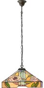 Endon 64384 - Żyrandol na łańcuchu Tiffany WILLOW 3xE27/60W/230V