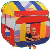 Kolorowy namiot dziecięcy z 300 piłeczkami w zestawie Z9-B69