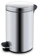 Wewnętrzny kosz na śmieci z pedałem, 30 l, nierdzewny matowy