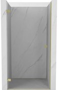 Mexen Lunar-B drzwi prysznicowe uchylne lewe 45 cm, transparent, złote - 832-045-000-50-00-L