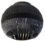 Nowoczesna lampa sufitowa czarna 26 cm - Zoë Nowoczesny Oswietlenie wewnetrzne