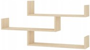 Nowoczesna półka wisząca dąb sonoma Z0-R98