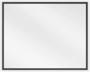 Mexen Loft lustro łazienkowe prostokątne 50 x 40 cm, rama czarna - 9852-050-040-000-70