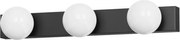 Brilagi - Oświetlenie LED do lustra łazienkowego HOLLYWOOD 3xLED/3W/230V IP44 czarne