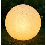 Zewnętrzna lampa dekoracyjna LUMISTONE 1xE27/15W/230V IP65 śr. 38 cm