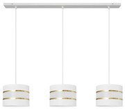 Żyrandol na lince HELEN 3xE27/15W/230V biały/złoty