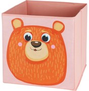 Pojemnik do przechowywania z włókniny Niedźwiedź 30 x 30 cm
