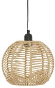Lampa wisząca CAREN z kloszem z plecionki, Ø 24 cm