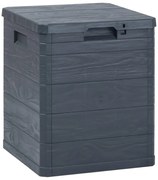 Antracytowa Pojemna Skrzynia Ogrodowa R5-T81