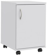 Biały biurowy kontenerek na kółkach H8-D00