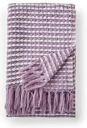 Lawendowy koc 125x150 cm Stab Stitch – Catherine Lansfield