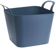 Elastyczny kosz/wiadro 36 l, 39 x 39 x 53 cm, niebieski
