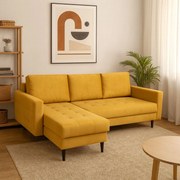 Narożnik Quest rozkładany z pojemnikami, uniwersalny