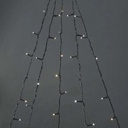 Nedis WIFILXT12W200 - świąteczna kurtyna LED 200 diod/8 trybów 5x4m IP65 Wi-Fi Tuya