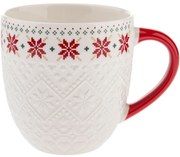 Porcelanowy kubek Pletený květ 630 ml