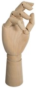Model dłoni drewniany, 30 cm