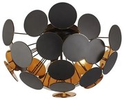 Searchlight 3073-3BG - Lampa sufitowa DISCUS 3xE14/60W/230V