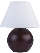Drewniana lampka do sypialni wenge - S226 B9-D77