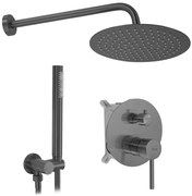 Zestaw natryskowy podtynkowy Rea Lungo Tytan + BOX